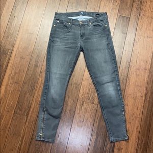 Seven For All ManKind skinny mix rise size 30